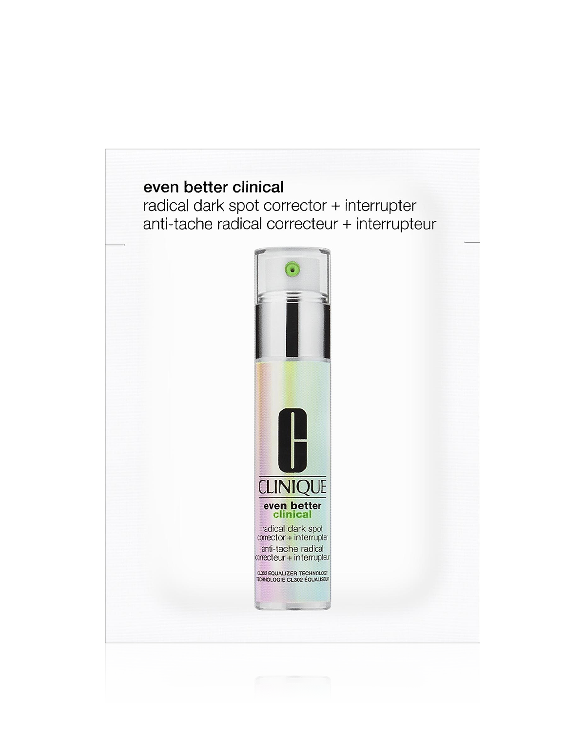 Even Better Clinical™ Radical Dark Spot Corrector + Interrupter 1ml Pakette Sample